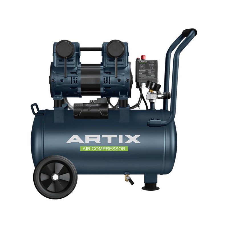 Compresor de aire sin aceite, de 1,9HP, 1400W-24L