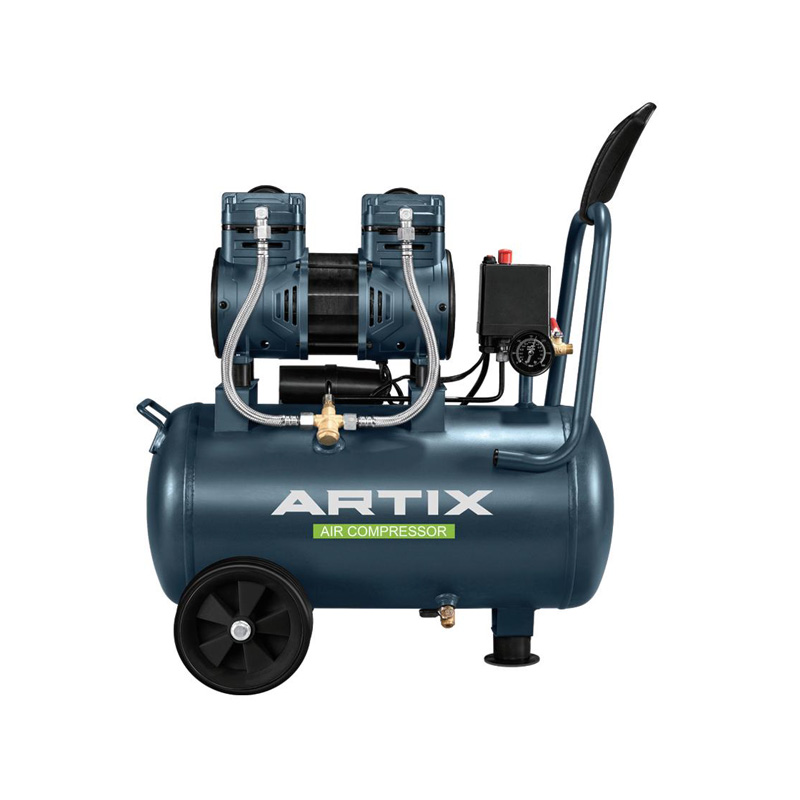 Compresor de aire sin aceite de 1,3HP, 1000W-24L